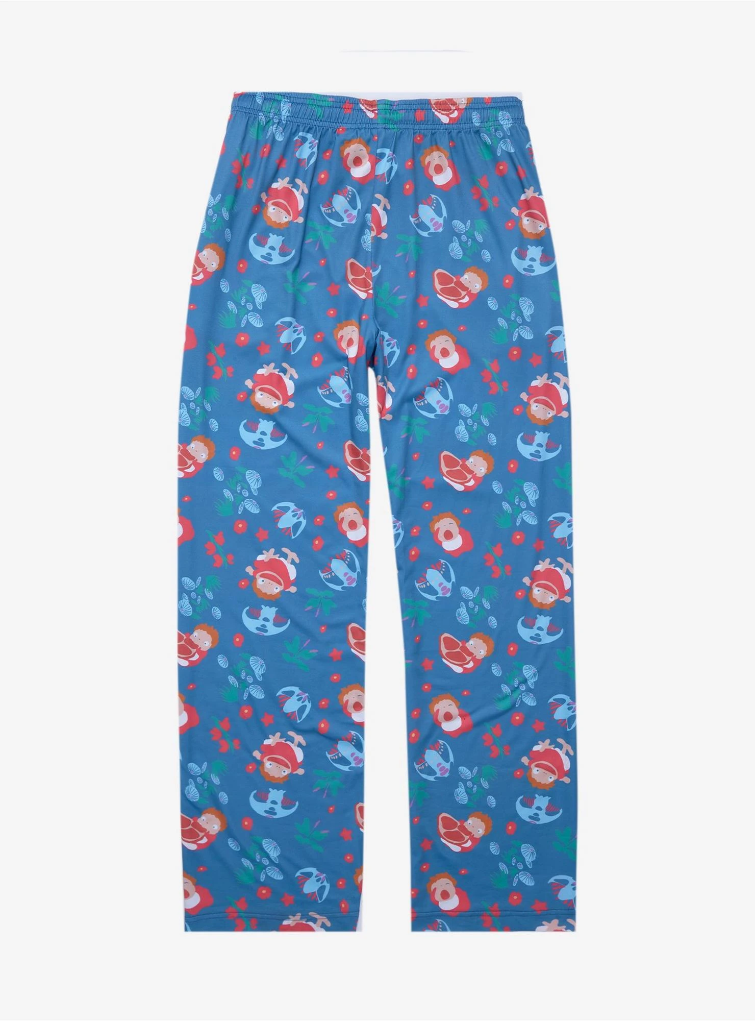 Studio Ghibli Ponyo Nautical Allover Print Sleep Pants - BoxLunch Exclusive 4 Studio Ghibli Ponyo Nautical Allover Print Sleep Pants - BoxLunch Exclusive - Image 2
