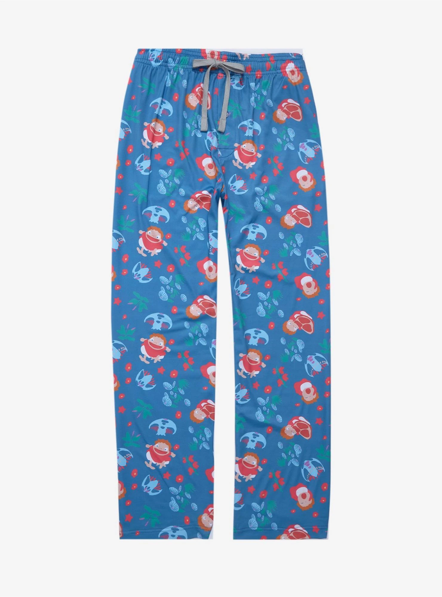 Studio Ghibli Ponyo Nautical Allover Print Sleep Pants - BoxLunch Exclusive 3 Studio Ghibli Ponyo Nautical Allover Print Sleep Pants - BoxLunch Exclusive