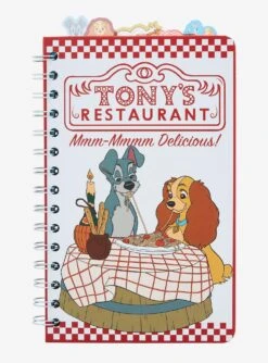 Disney Lady And The Tramp Tony’s Restaurant Tab Journal - BoxLunch Exclusive
