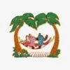 Loungefly Lilo & Stitch: The Series Stitch & Angel Limited Edition Swinging Enamel Pin - BoxLunch Exclusive -Boxlunch 19878859 hi