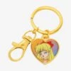 Sailor Moon Sailor Venus Heart Charm Keychain - BoxLunch Exclusive -Boxlunch 19896016 hi