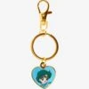 Sailor Moon Sailor Mercury Heart Charm Keychain - BoxLunch Exclusive -Boxlunch 19896022 hi