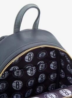 Loungefly NBA Brooklyn Nets Mini Backpack -Boxlunch 19944050 av4