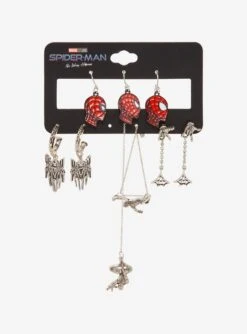 Marvel Spider-Man: No Way Home Earring Set - BoxLunch Exclusive -Boxlunch 19958064 av1