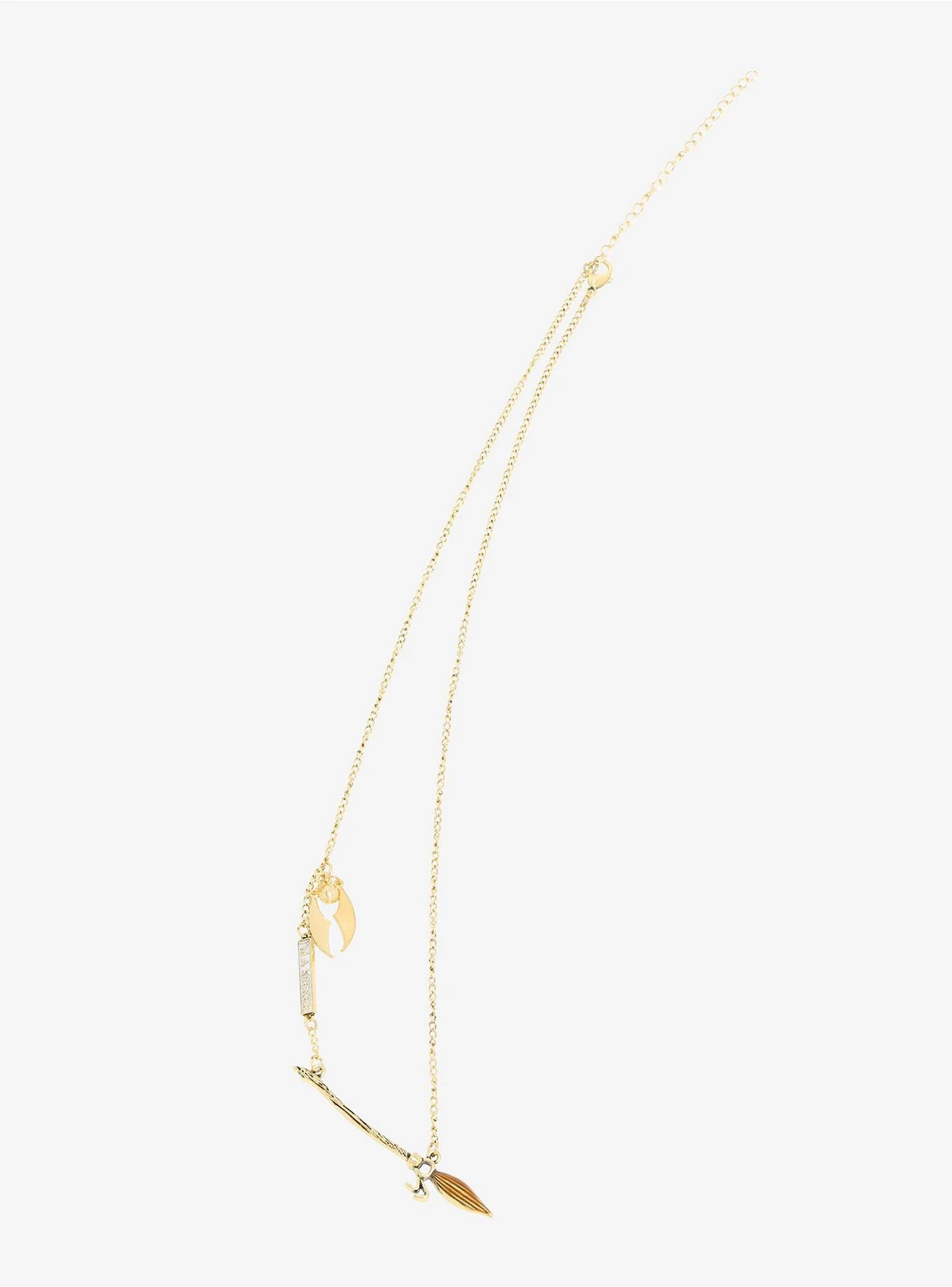Harry Potter I’m A Seeker Quidditch Broom Necklace - BoxLunch Exclusive 4 Harry Potter I’m A Seeker Quidditch Broom Necklace - BoxLunch Exclusive - Image 2