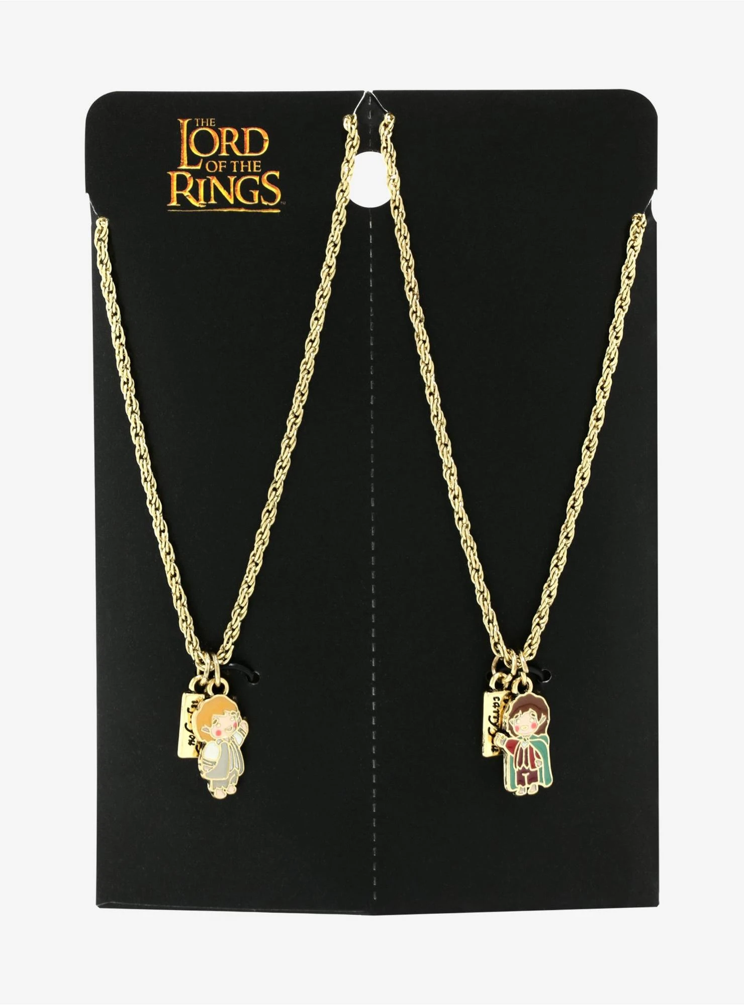 The Lord Of The Rings Frodo & Sam Chibi Bestie Necklace Set - BoxLunch Exclusive 5 The Lord Of The Rings Frodo & Sam Chibi Bestie Necklace Set - BoxLunch Exclusive - Image 3