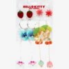 Sanrio Fruits Hello Kitty And Friends Earring Set - BoxLunch Exclusive -Boxlunch 19958088 hi