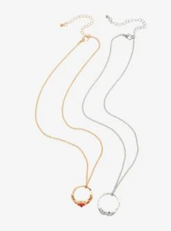 Pretty Guardian Sailor Moon Tuxedo Mask & Sailor Moon Bestie Necklace Set - BoxLunch Exclusive -Boxlunch 19958092 av1