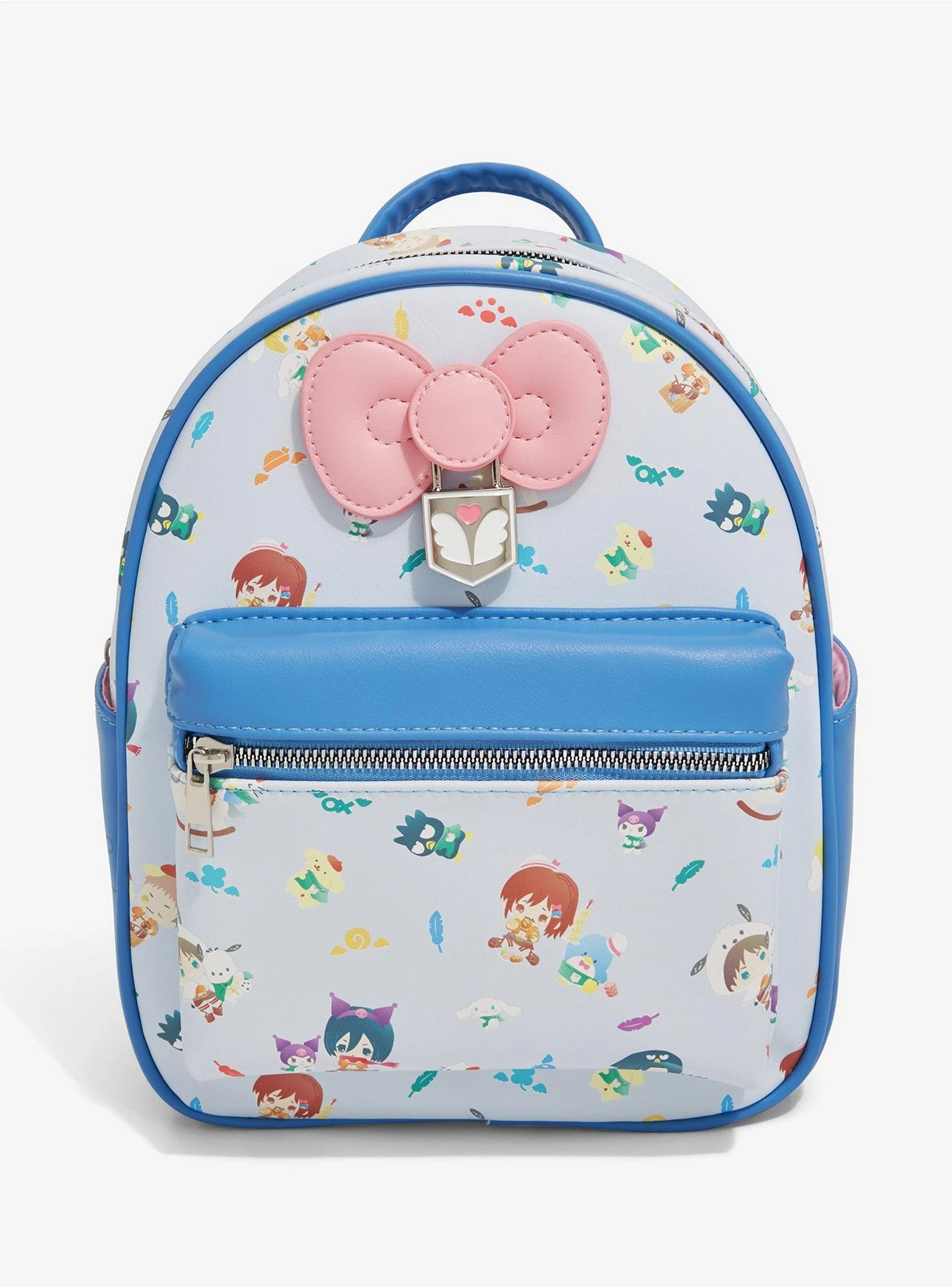 Sanrio Hello Kitty And Friends X Attack On Titan Allover Print Mini Backpack - BoxLunch Exclusive 3 Sanrio Hello Kitty And Friends X Attack On Titan Allover Print Mini Backpack - BoxLunch Exclusive