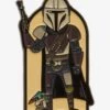 Star Wars The Mandalorian Chibi Mando & Grogu Enamel Pin - BoxLunch Exclusive