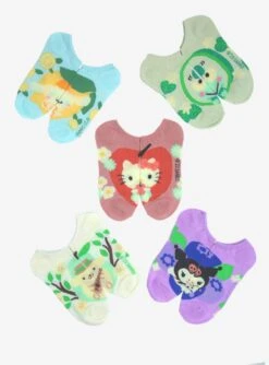 Sanrio Fruits Hello Kitty And Friends Sock Set - BoxLunch Exclusive