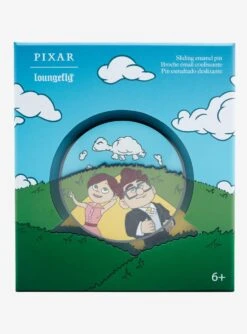 Loungefly Disney Pixar Up Carl & Ellie Spinning Clouds Limited Edition Enamel Pin - BoxLunch Exclusive -Boxlunch 20058556 av3
