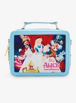 Loungefly Disney Alice In Wonderland Scenes Lunchbox Handbag -Boxlunch 20067058 av1
