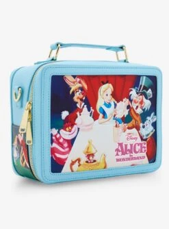 Loungefly Disney Alice In Wonderland Scenes Lunchbox Handbag -Boxlunch 20067058 av2