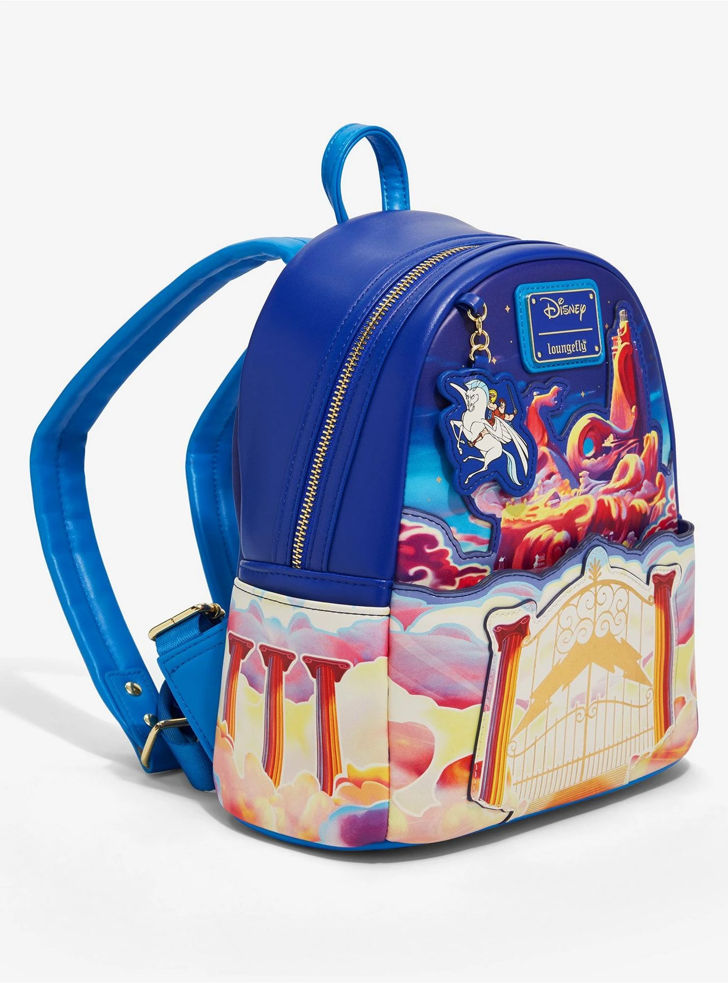 Loungefly Disney Hercules Gates Mini Backpack 4 Loungefly Disney Hercules Gates Mini Backpack - Image 2