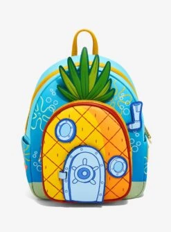 Loungefly SpongeBob SquarePants House Figural Mini Backpack -Boxlunch 20067072 av1
