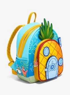 Loungefly SpongeBob SquarePants House Figural Mini Backpack -Boxlunch 20067072 av2