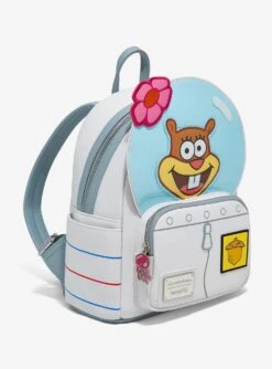 Loungefly SpongeBob SquarePants Sandy Cheeks Figural Mini Backpack 7 Loungefly SpongeBob SquarePants Sandy Cheeks Figural Mini Backpack -Boxlunch 20067076 av1