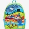 Scooby-Doo Where Are You! Psychedelic Glow-in-the-Dark Mini Backpack -Boxlunch 20067078 hi