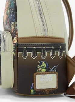 Loungefly Star Wars Return Of The Jedi 40th Anniversary Jabba's Palace Scene Mini Backpack -Boxlunch 20067080 av3