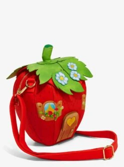 Loungefly Strawberry Shortcake House Figural Crossbody Bag -Boxlunch 20067082 av2