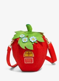 Loungefly Strawberry Shortcake House Figural Crossbody Bag -Boxlunch 20067082 av3