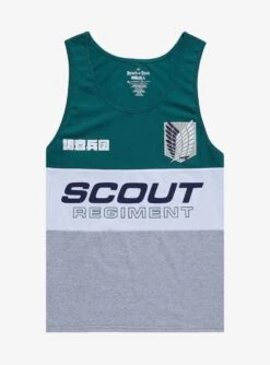 Attack On Titan Scout Regiment Panel Tank Top - BoxLunch Exclusive