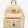Loungefly Disney Winnie The Pooh Folkart Mini Backpack -Boxlunch 20087354 hi