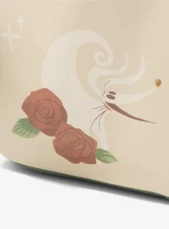 Loungefly The Nightmare Before Christmas Floral Sally And Jack Coffin Mini Backpack - BoxLunch Exclusive -Boxlunch 20087392 av4