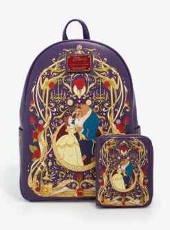 Loungefly Disney Beauty And The Beast Belle & Beast Ornate Mini Backpack - BoxLunch Exclusive 13 Loungefly Disney Beauty And The Beast Belle & Beast Ornate Mini Backpack - BoxLunch Exclusive -Boxlunch 20087402 av5