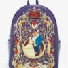 Loungefly Disney Beauty And The Beast Belle & Beast Ornate Mini Backpack - BoxLunch Exclusive -Boxlunch 20087402 hi