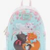 Loungefly Disney The Aristocats Sleeping Kitties Mini Backpack -Boxlunch 20087498 hi