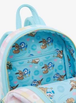Loungefly Pokémon Eevee And Piplup Besties Mini Backpack - BoxLunch Exclusive -Boxlunch 20087500 av3