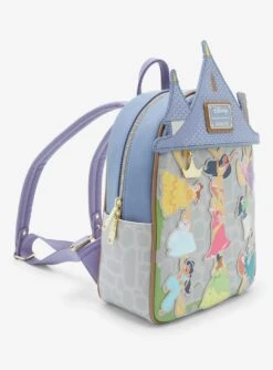 Loungefly Disney Princess Climbing Castle Mini Backpack - BoxLunch Exclusive -Boxlunch 20087524 av1