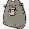 Pusheen The Cat Straw Enamel Pin - BoxLunch Exclusive -Boxlunch 20101804 hi