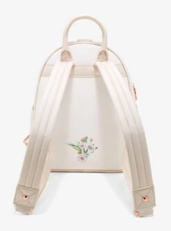 Our Universe Harry Potter Floral Deathly Hallows Mini Backpack - BoxLunch Exclusive -Boxlunch 20122241 av2