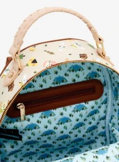 Sanrio Cinnamoroll Camping Icons Allover Print Mini Backpack - BoxLunch Exclusive -Boxlunch 20122243 av4