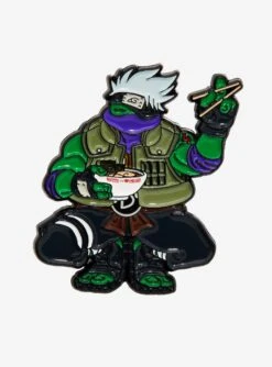 Teenage Mutant Ninja Turtles X Naruto Donatello As Kakashi Enamel Pin - BoxLunch Exclusive
