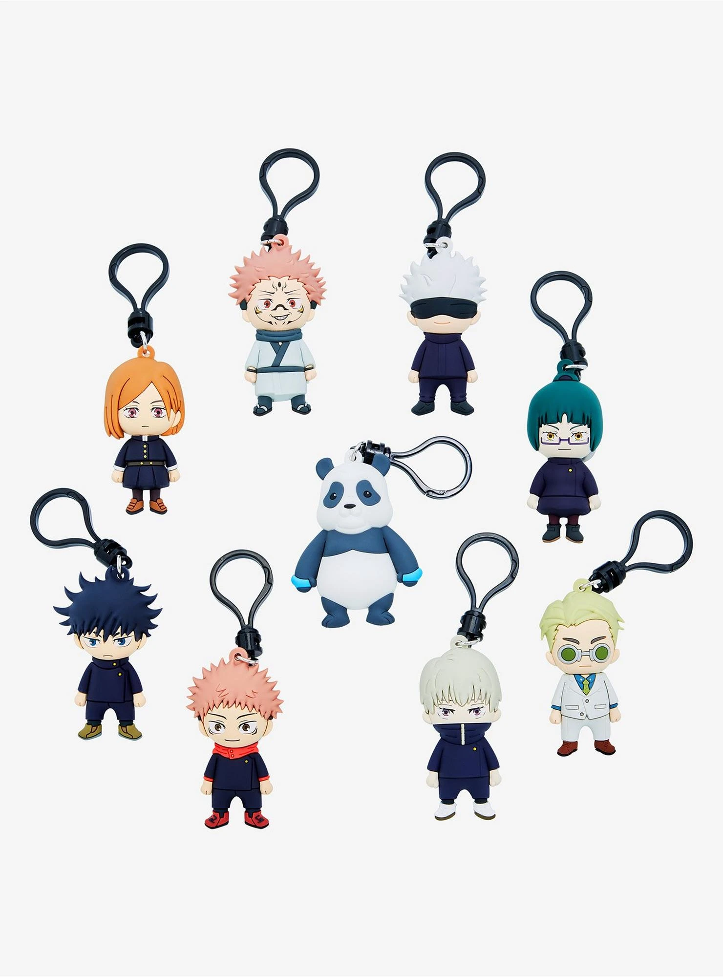 Jujutsu Kaisen Blind Bag Figural Bag Clip 4 Jujutsu Kaisen Blind Bag Figural Bag Clip - Image 2