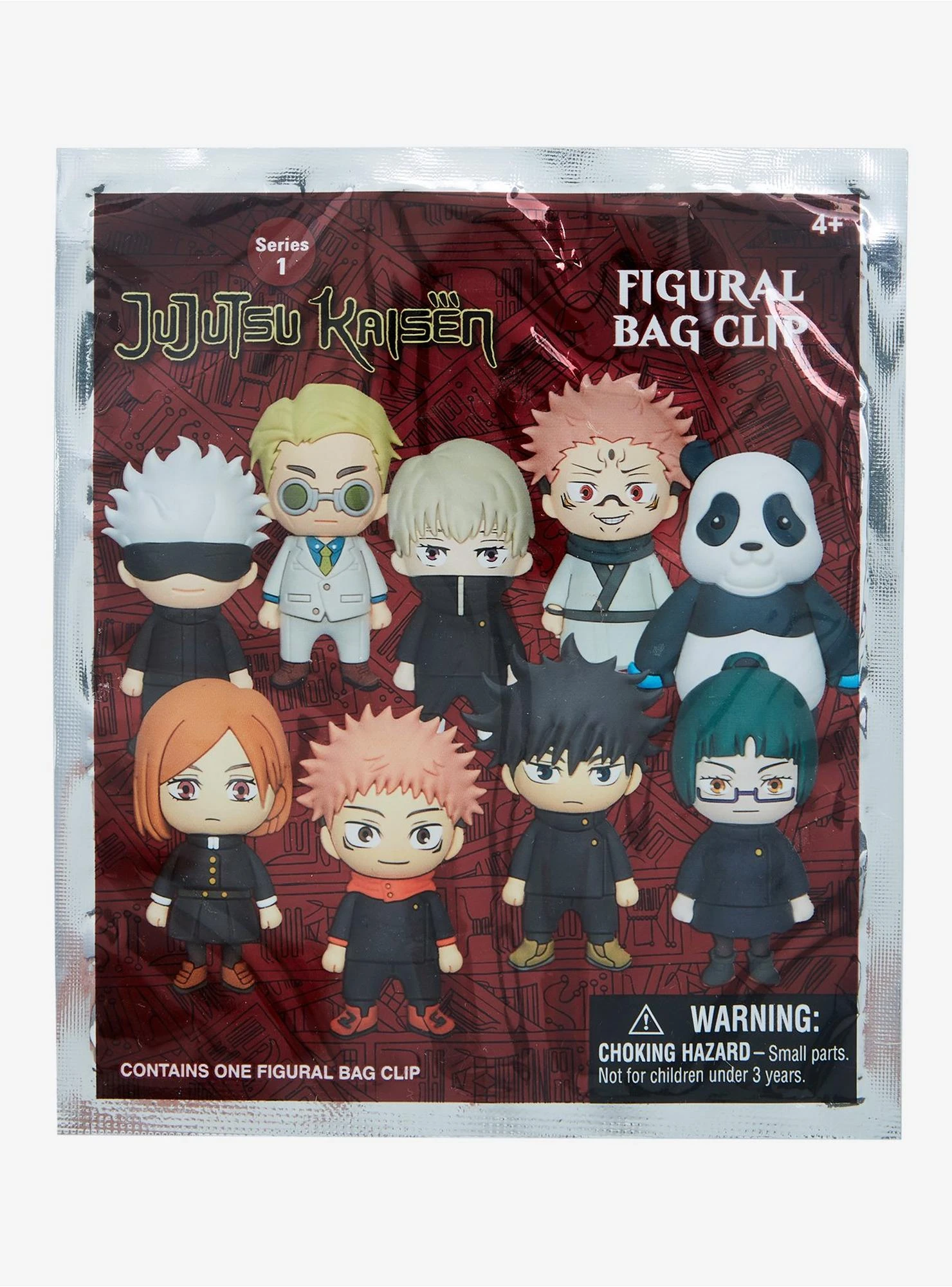 Jujutsu Kaisen Blind Bag Figural Bag Clip 5 Jujutsu Kaisen Blind Bag Figural Bag Clip - Image 3